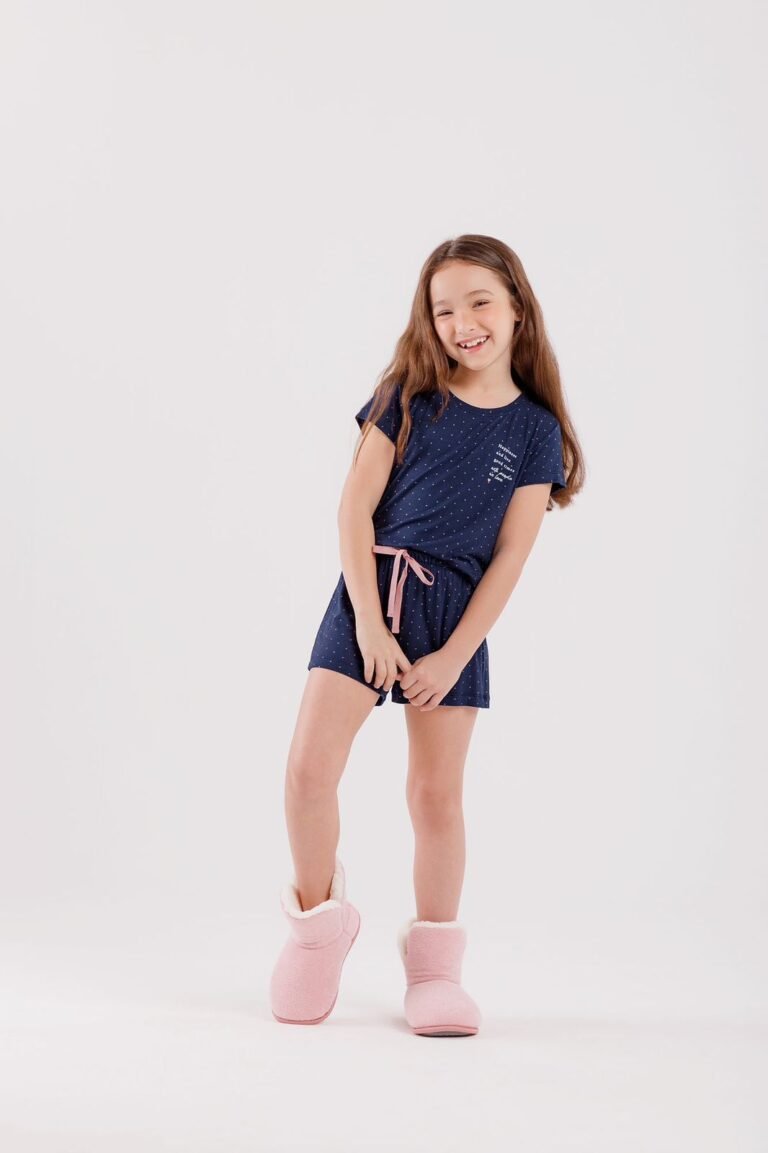 PIJAMA FEMININO INFANTIL MGA CTA C/ SHORTS / UNICA / 8