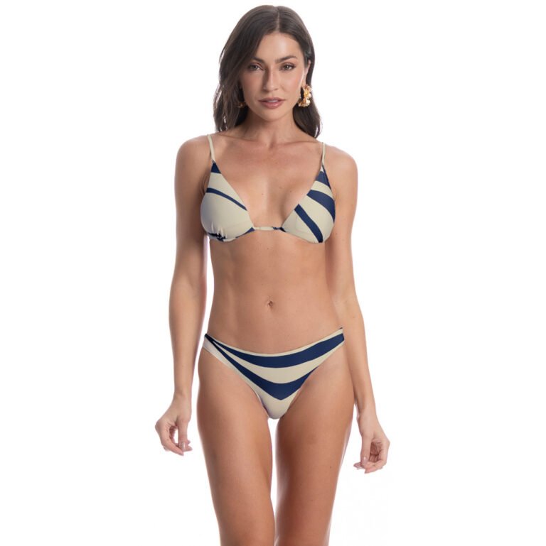 BIQUINI AZZURRA CORTININHA PARALELO GIGI INTEIRA MARINHO/M