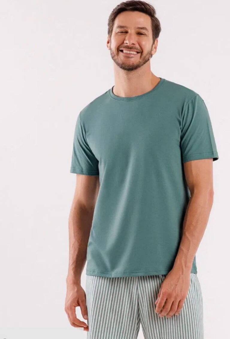 PIJAMA MASCULINO MGA CTA C/ BERMUDA / UNICA / P