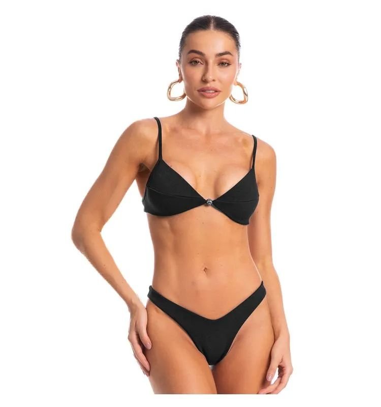 BIQUINI MEDITERRANEO LUNA ASA DELTA PRETO/M