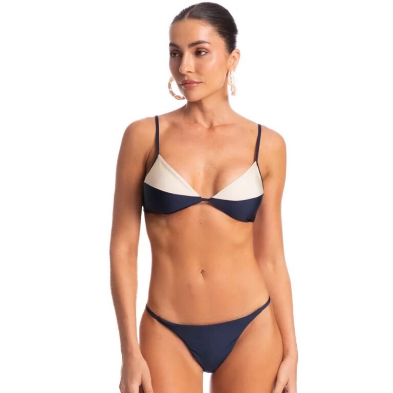 BIQUINI NETUNO LUNA STRING MARINHO/M