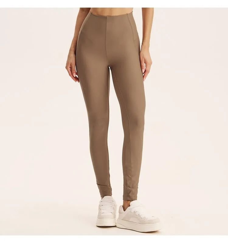 CALCA GLIDE LEGGING INVISIBLE SLIM SHAPE MARROM/M