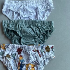 UNDERWEAR MAS KIDS KIT CUECA ALGODAO