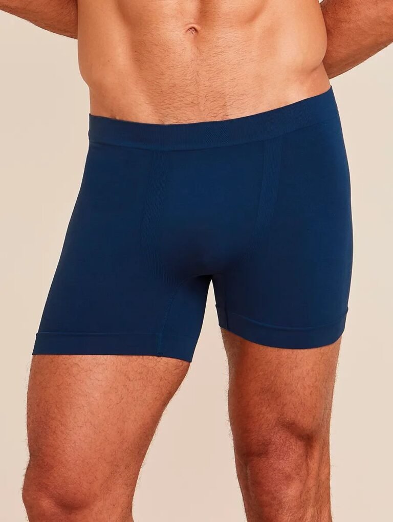 CUECA BOXER EM MICROFIBRA LIGHT - AZUL CEDRO - EG