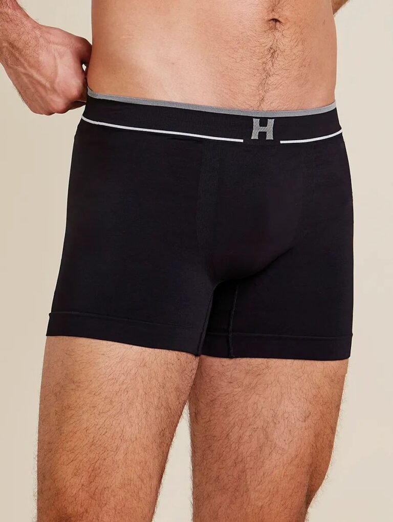 CUECA BOXER STREET EM MICROFIBRA LIGHT - PRETO - G