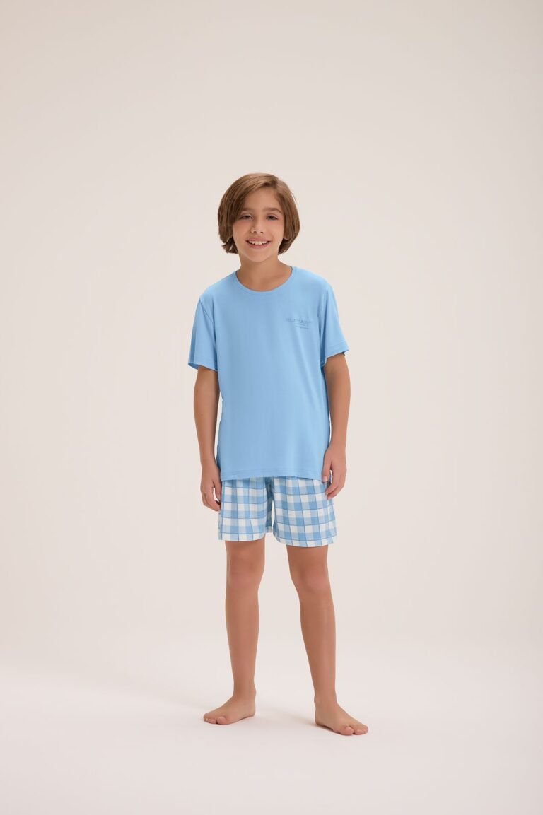 PIJAMA MASCULINO INFANTIL MGA CTA C/ BERMUDA / UNICA / 10