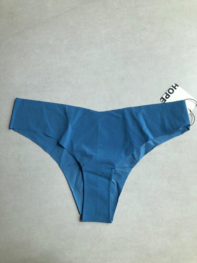 CALCINHA BIQUINI EM MICROFIBRA NUDE - AZUL AURA - EG