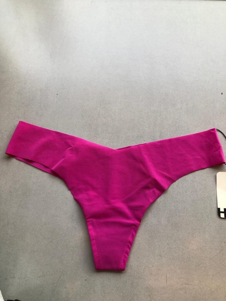 CALCINHA FIO DENTAL EM MICROFIBRA NUDE - PINK BERRY - G