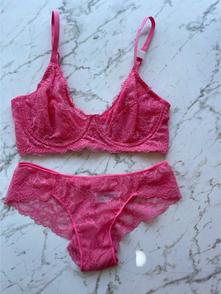 SUTIA MEIA-TACA SEM BOJO COM ARO EM RENDA NA SUA MEDIDA - TACA B - ROSA GLOSS - 46B