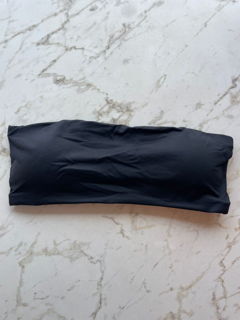 SUTIA TOP FAIXA COM BOJO REMOVIVEL EM MICROFIBRA - PRETO - G