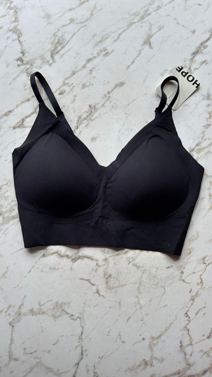 SUTIA TOP COM BOJO REMOVIVEL NAKED - PRETO - G