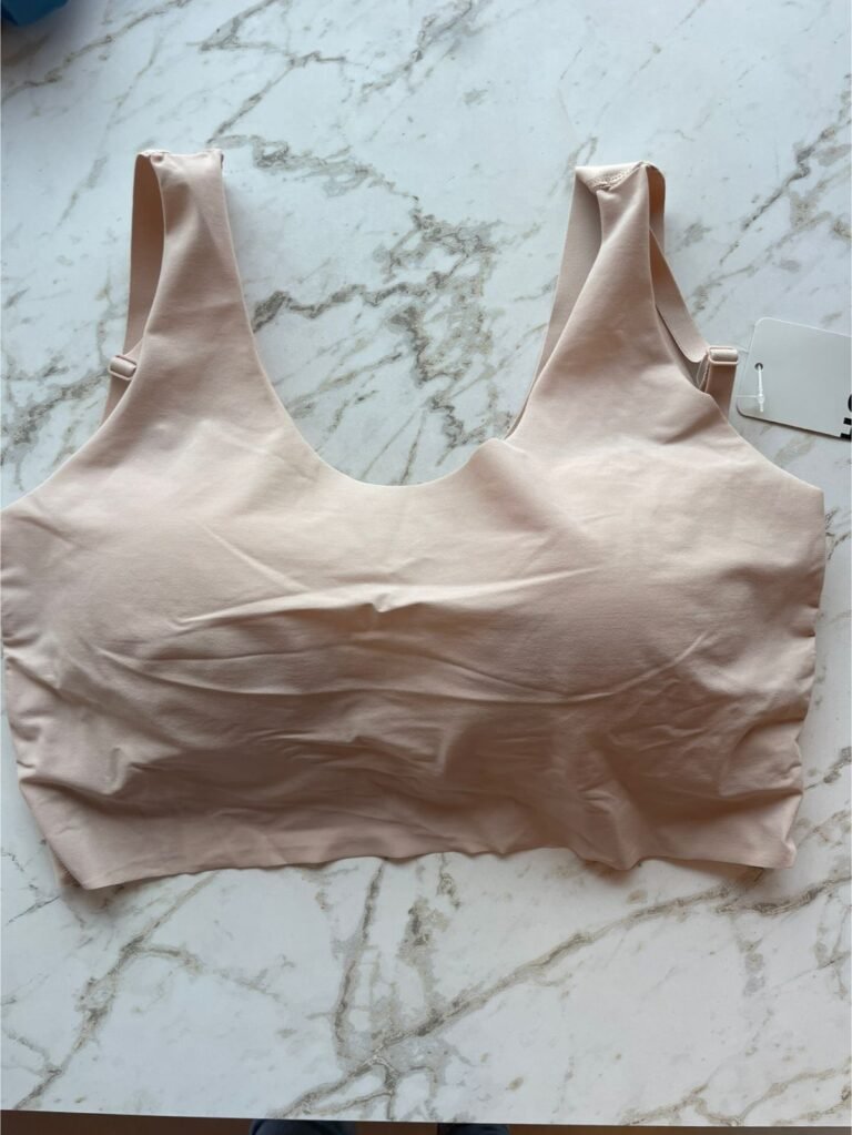 SUTIA TOP INVISIVEL COM BOJO EM MICROFIBRA - BEGE BALLET - SG