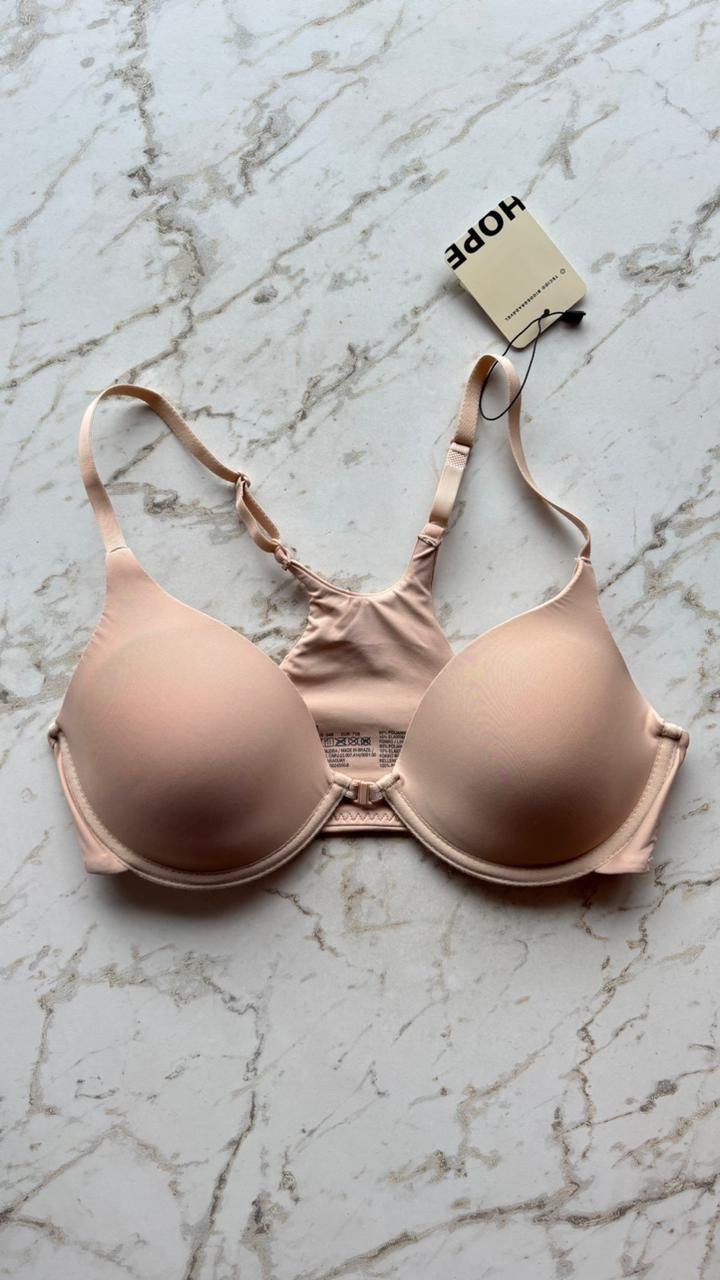 SUTIA NADADOR COM BOJO EM MICROFIBRA - BEGE BALLET - 46