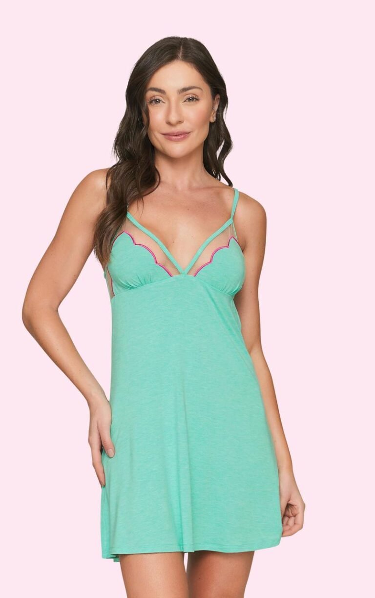 CAMISOLA DE ALAA CHE GRAZIA / ACQUA / P