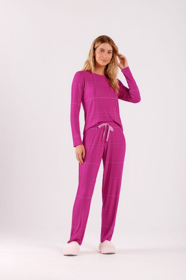 PIJAMA FEMININO MGA LGA C/ CALAA / UNICA / M