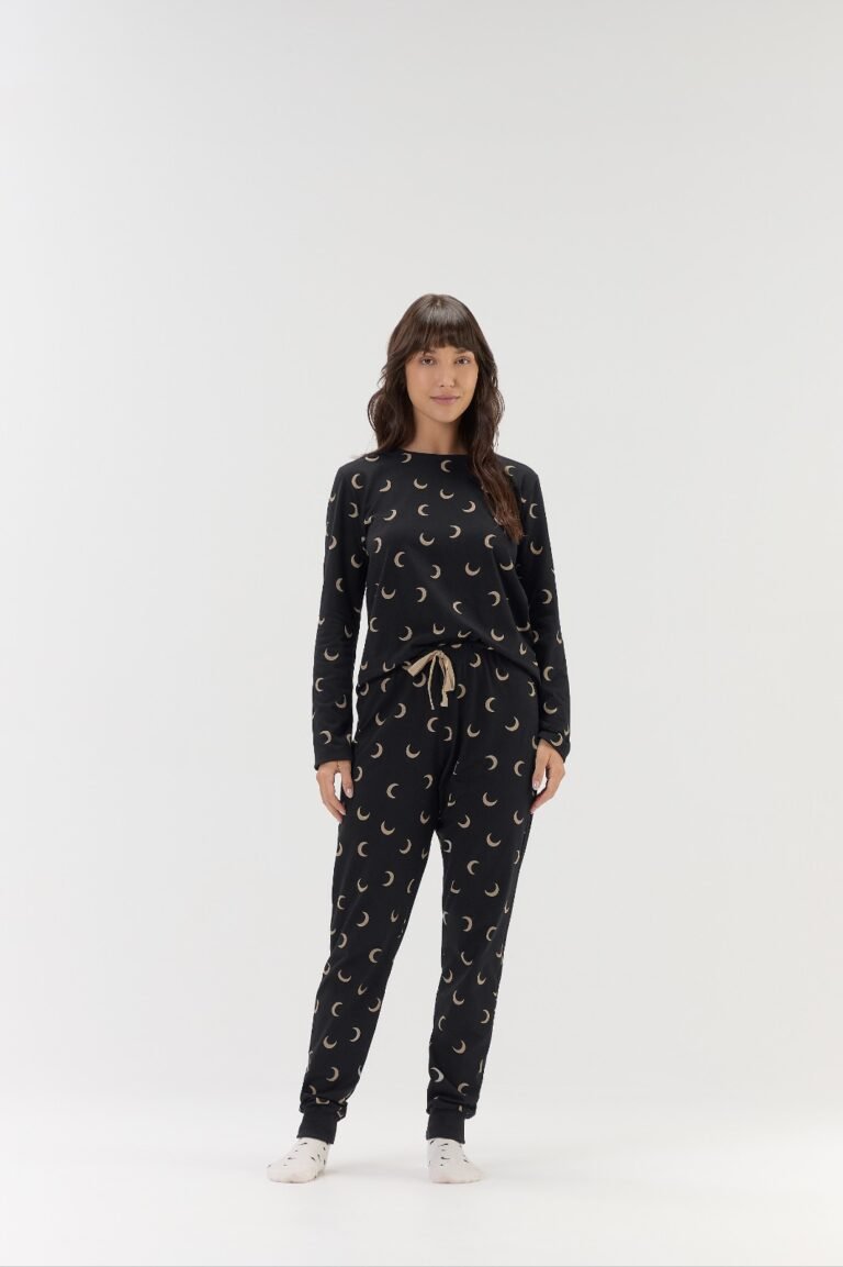 PIJAMA FEMININO MGA LGA C/ CALAA / UNICA