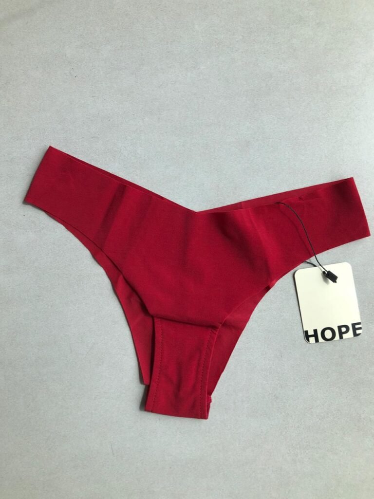 CALCINHA BIQUINI EM MICROFIBRA NUDE - VERMELHO ZAIRE - P