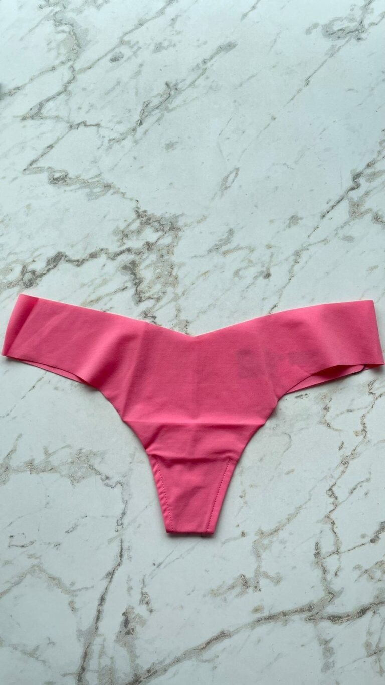 CALCINHA FIO DENTAL EM MICROFIBRA NUDE - ROSA GLOSS - M