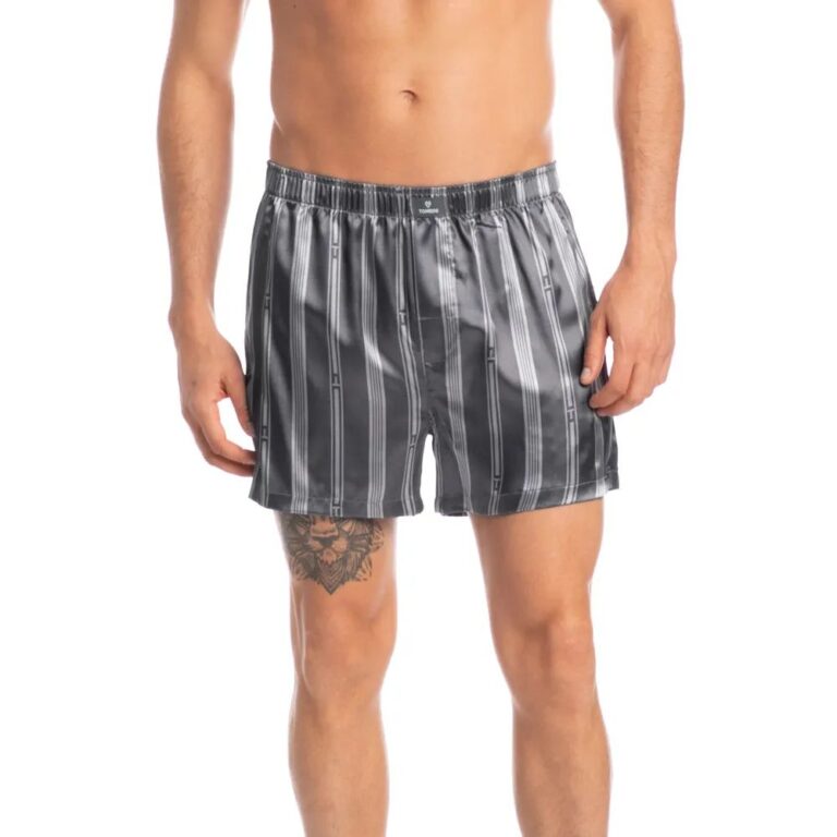 BOXER ENZO CINZA CLARO/M