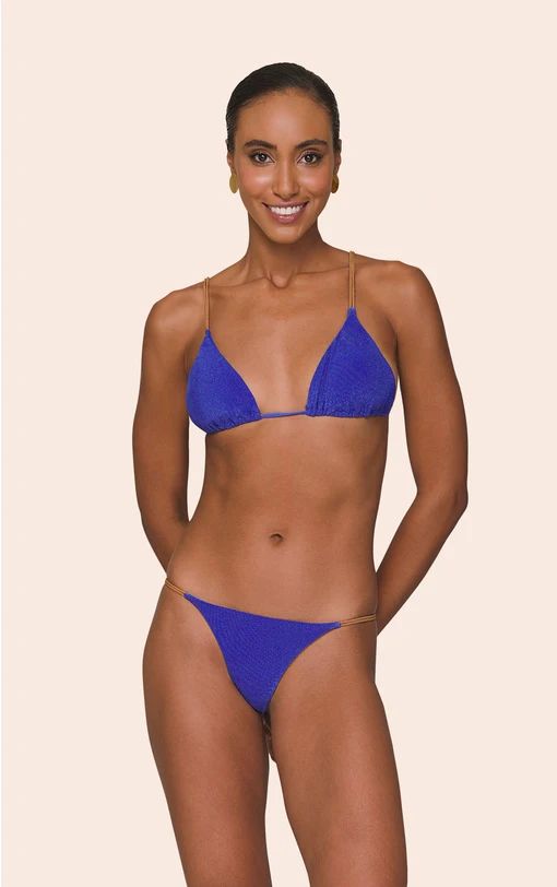 TOP CORTININHA AMARRACAO AZURE / UNICA / P