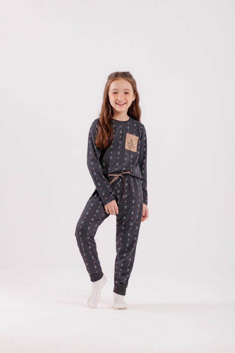 PIJAMA FEMININO INFANTIL MGA LGA C/ CALAA / UNICA / 10